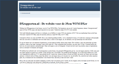 Desktop Screenshot of dxrapporten.nl